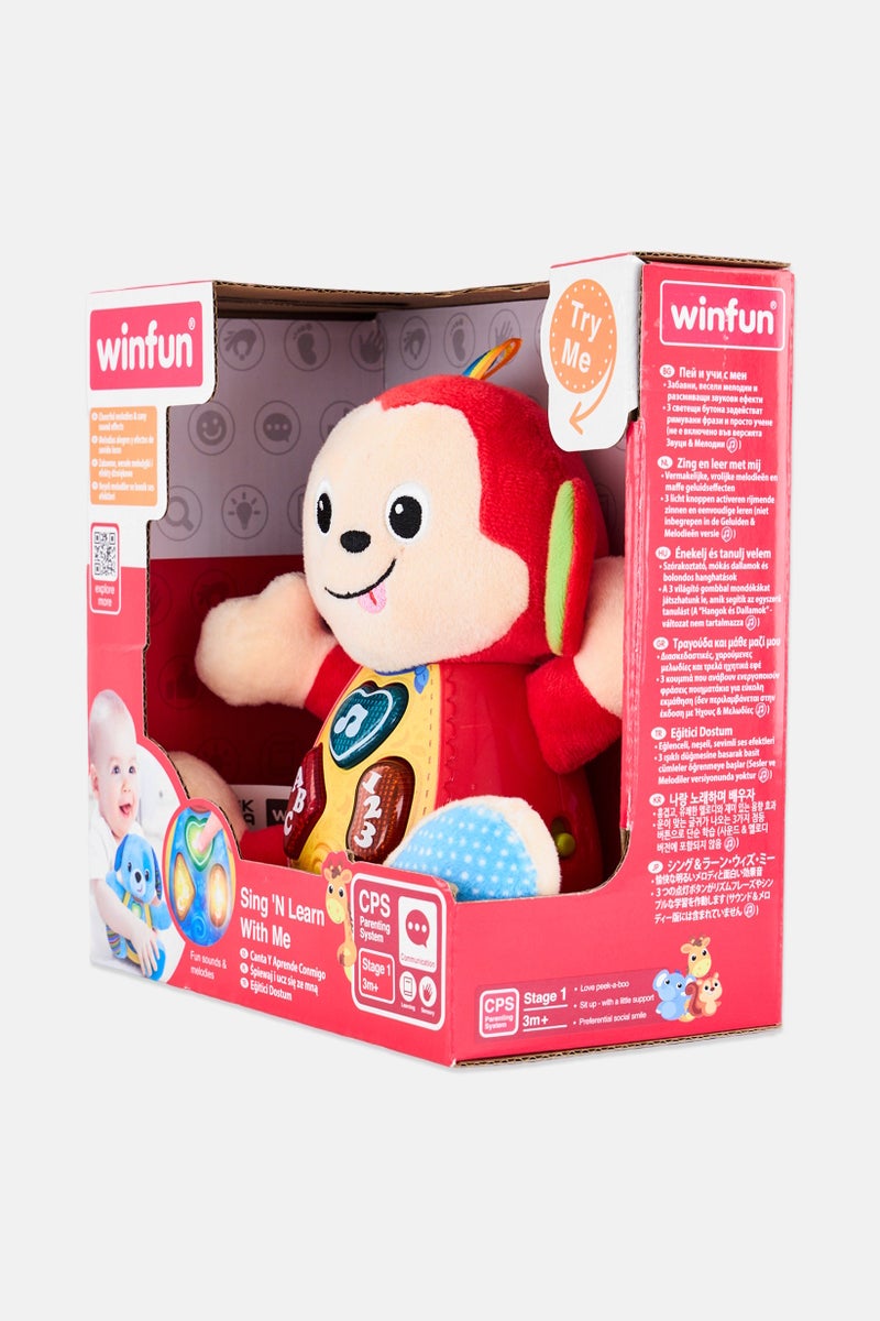 WinFun Sing-N-Learn With Me Pal Monkey Toy - Image 3